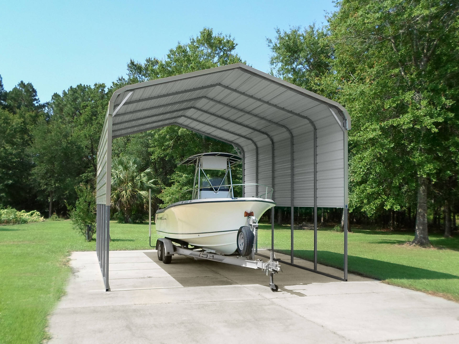 7013 - Traditional Boat Cover with Side Panels
