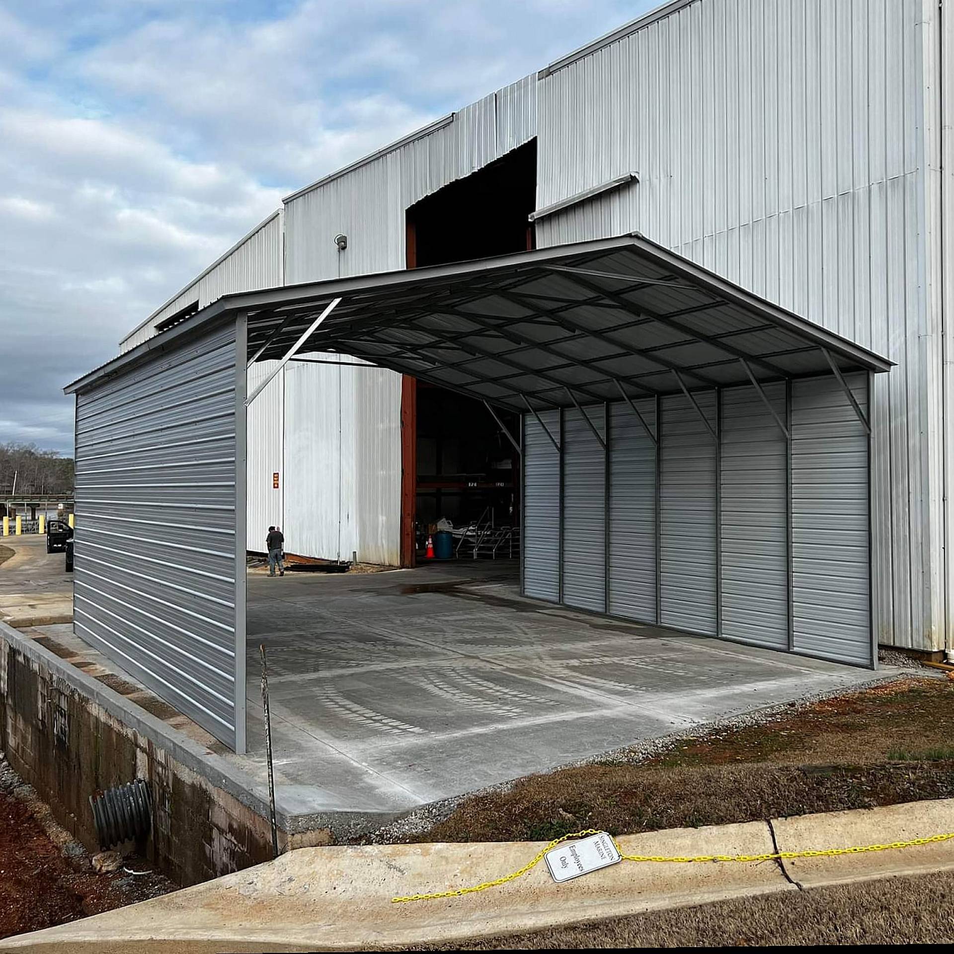 9019-1 - Double Sided Industrial Cover - Custom Structures Direct